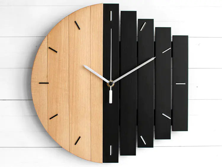 Chic Industrial Wall Clock