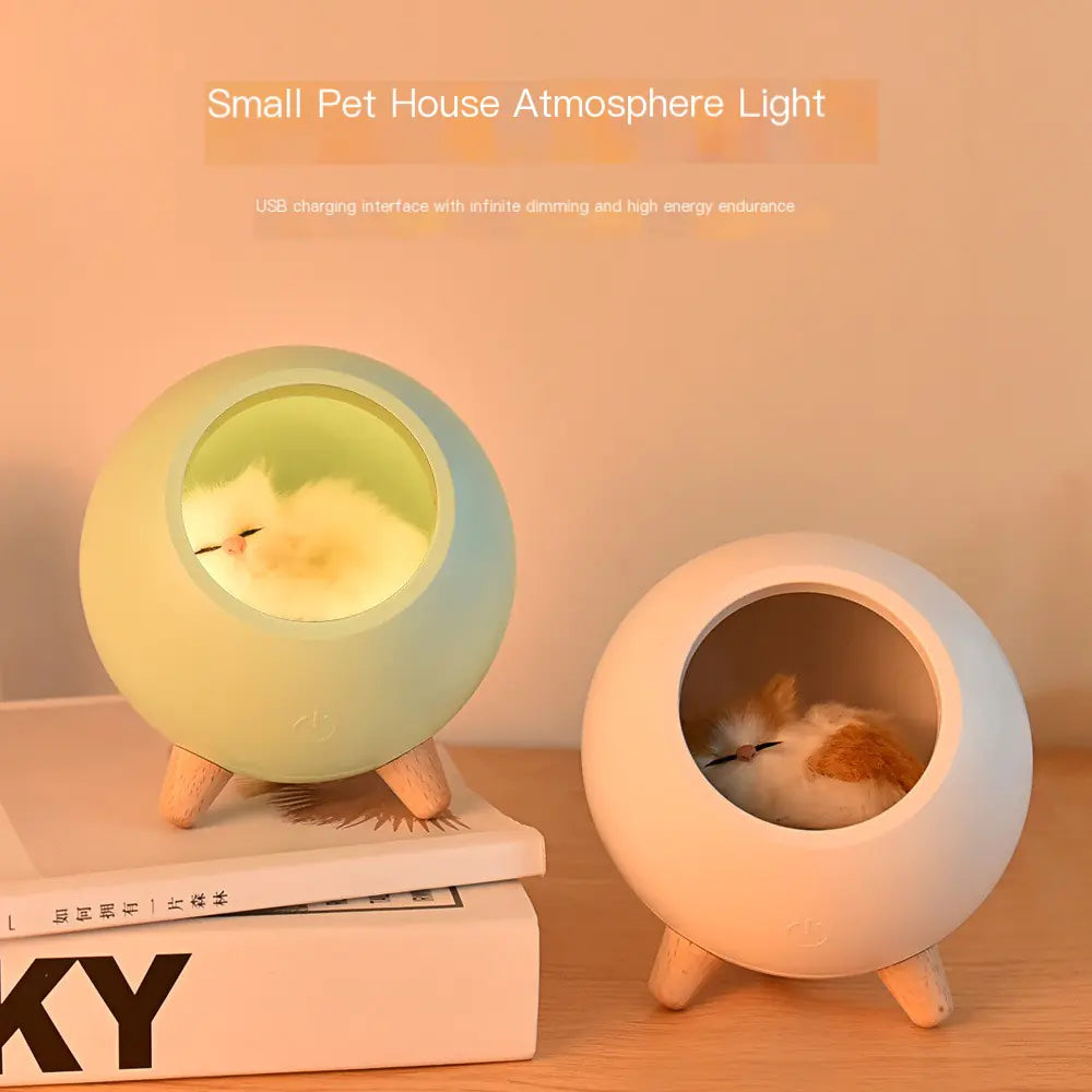 LED Rechargeable Cat Night Light