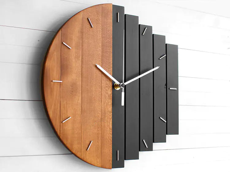 Chic Industrial Wall Clock