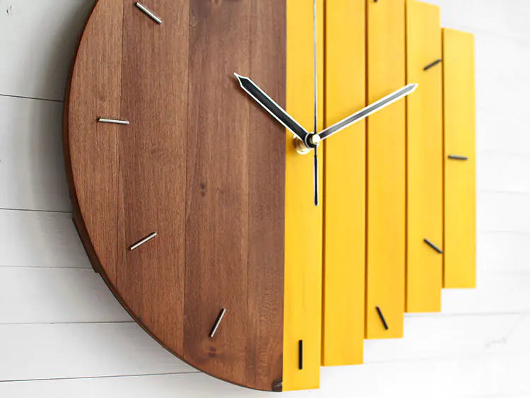 Chic Industrial Wall Clock