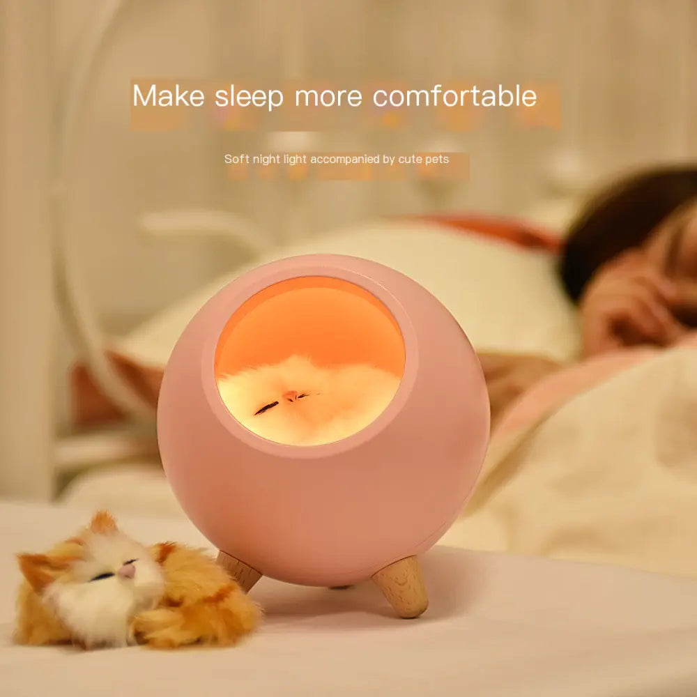 LED Rechargeable Cat Night Light
