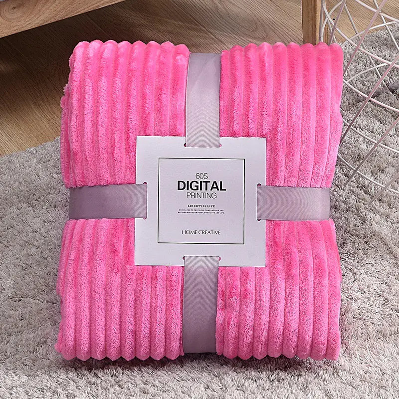 Luxurious Solid Velvet Blanket
