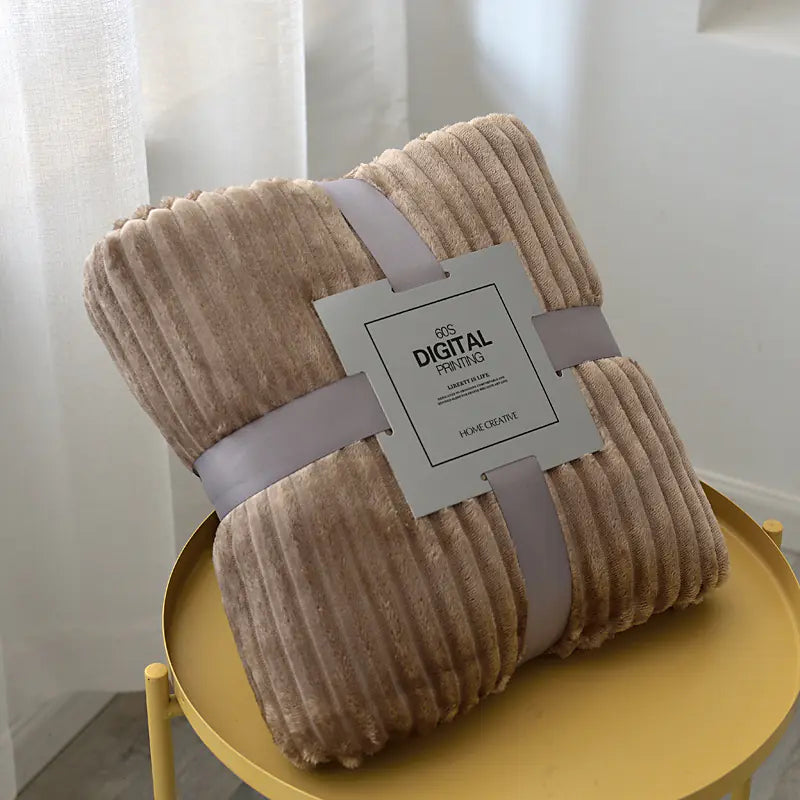 Luxurious Solid Velvet Blanket