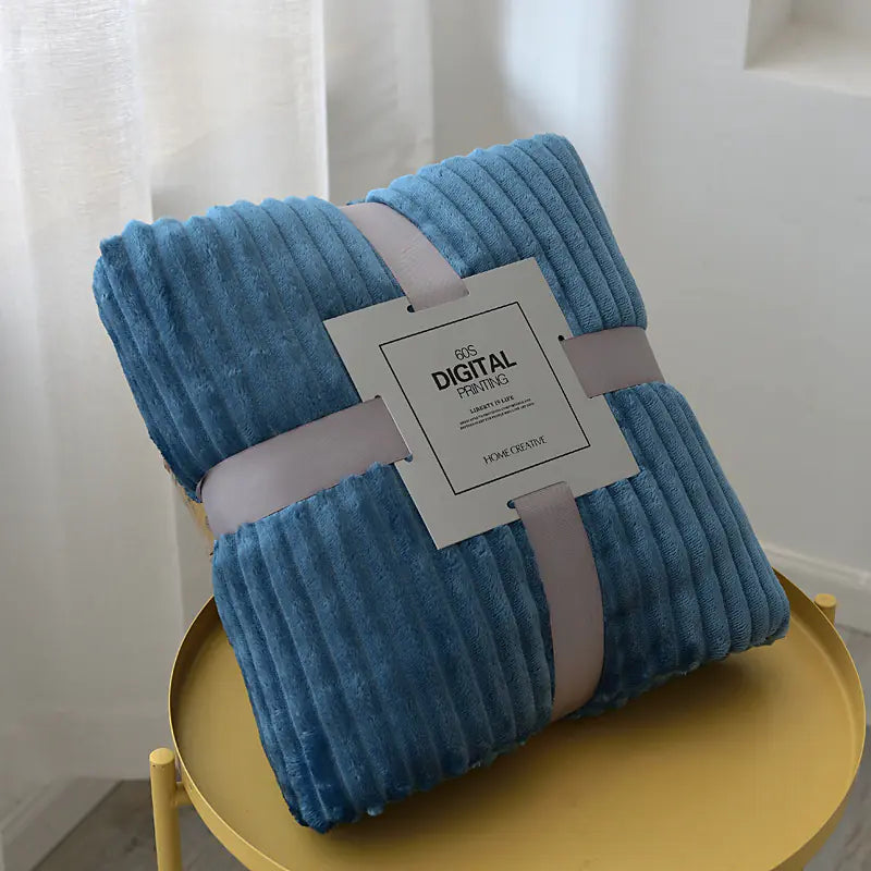 Luxurious Solid Velvet Blanket