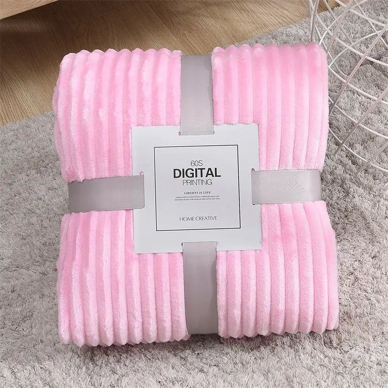 Luxurious Solid Velvet Blanket