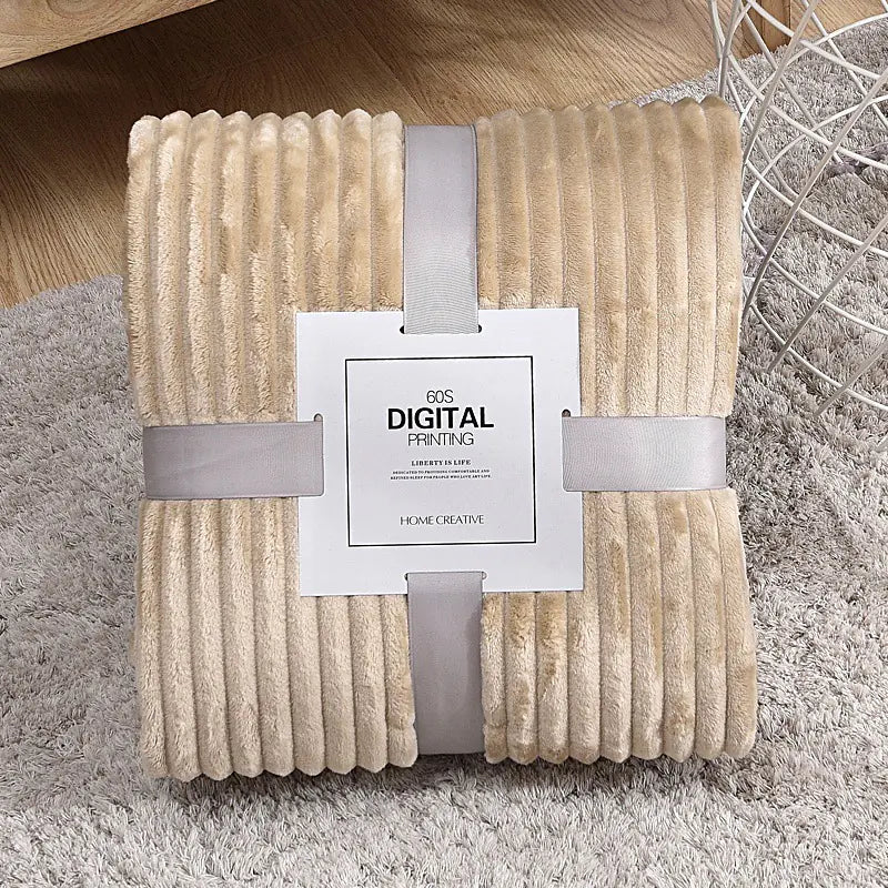Luxurious Solid Velvet Blanket