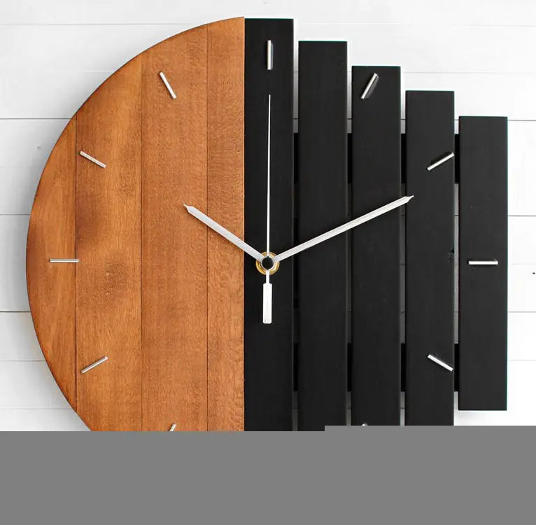 Chic Industrial Wall Clock