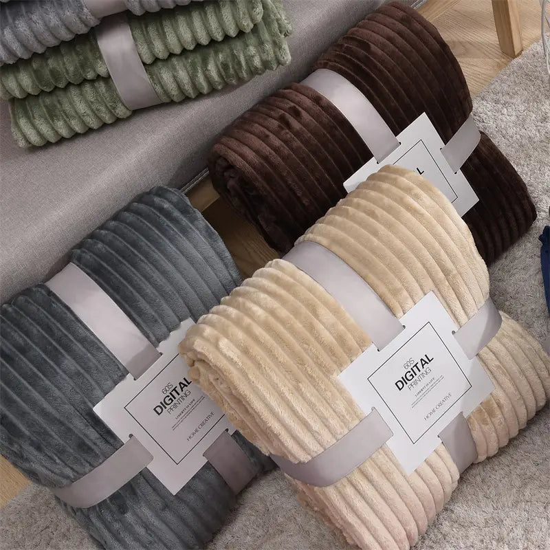 Luxurious Solid Velvet Blanket