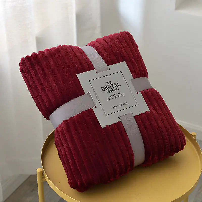 Luxurious Solid Velvet Blanket
