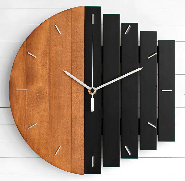 Chic Industrial Wall Clock