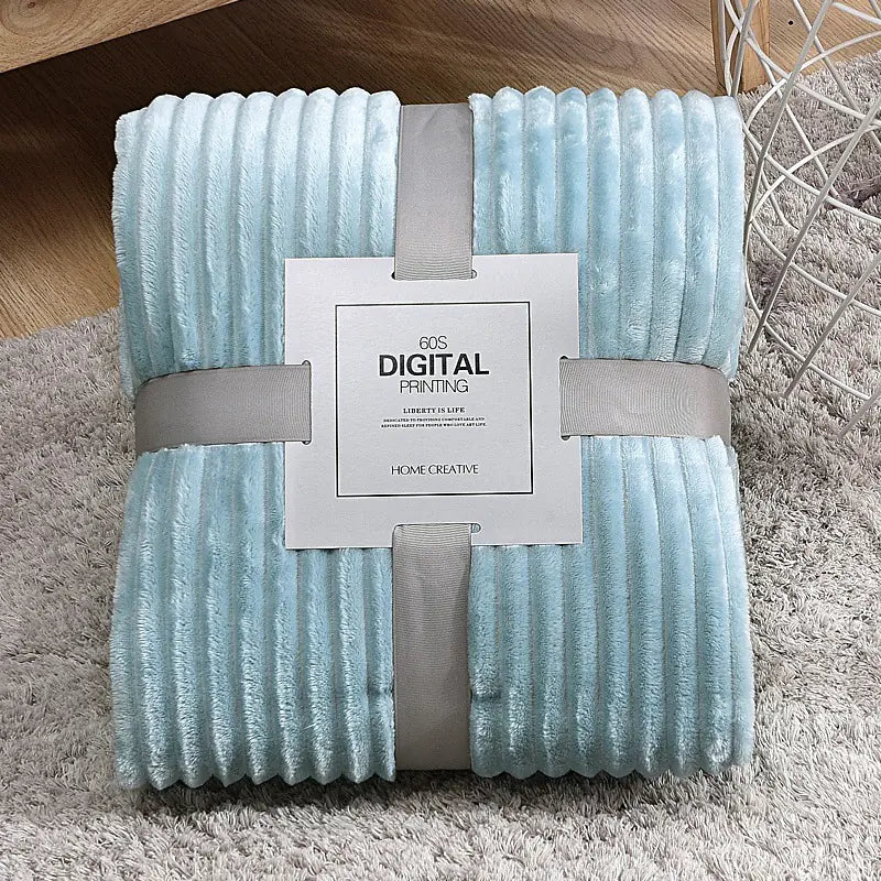 Luxurious Solid Velvet Blanket