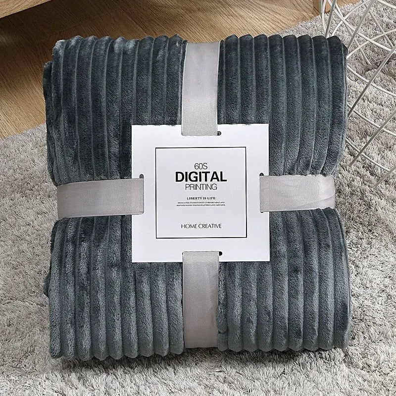 Luxurious Solid Velvet Blanket
