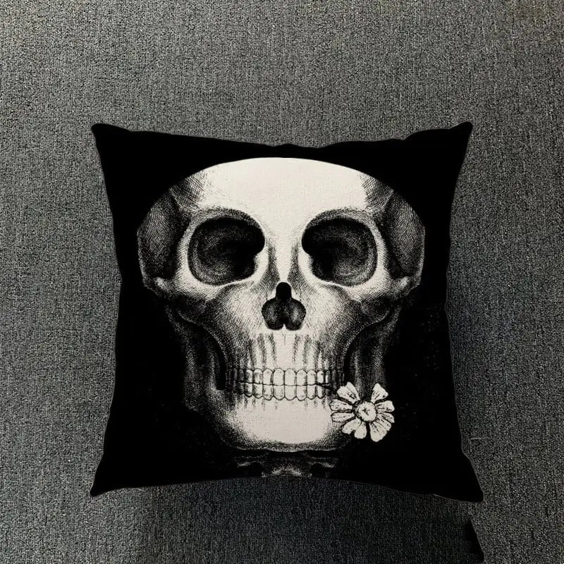 Retro Art Inspired Accent Pillow