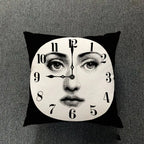 Retro Art Inspired Accent Pillow