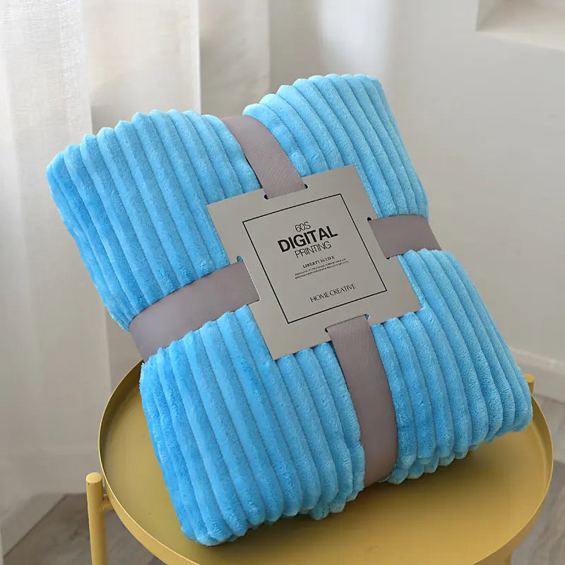 Luxurious Solid Velvet Blanket