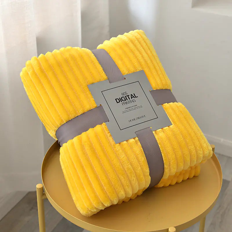 Luxurious Solid Velvet Blanket